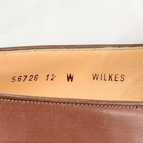 Bruno Magli Mens Shoes Wilkes Loafer Brown Italian Leather Buckle Sz 12 W main image 4